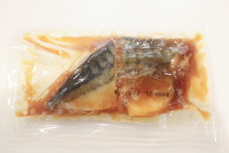 冷凍されたさばのみぞれ煮